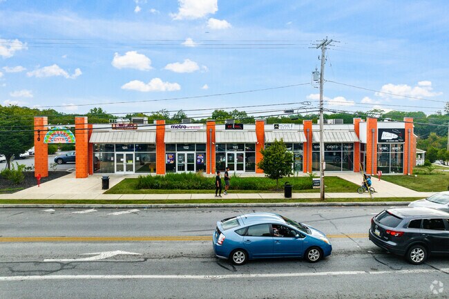 Satisfy your retail need in the local strip mall in Stevens, PA.