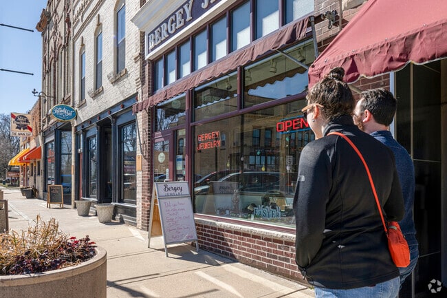 Downtown Oregon is full of historic charm, including in its retail district.