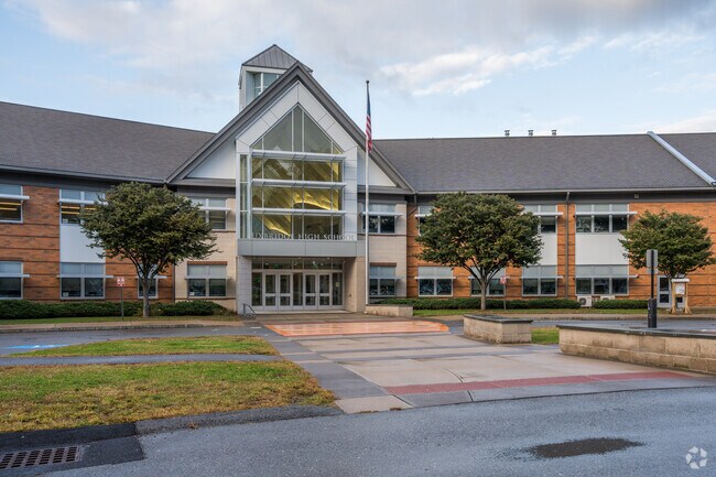 Uxbridge High School has a 36% math proficiency score.