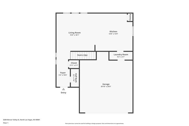 6209 Mercer Valley St, North Las Vegas, NV 89081 - photo 2