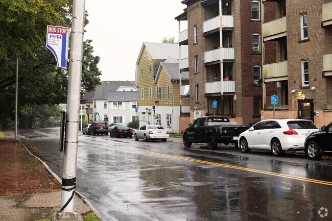 You can catch a bus into downtown Springfield from Liberty Heights.