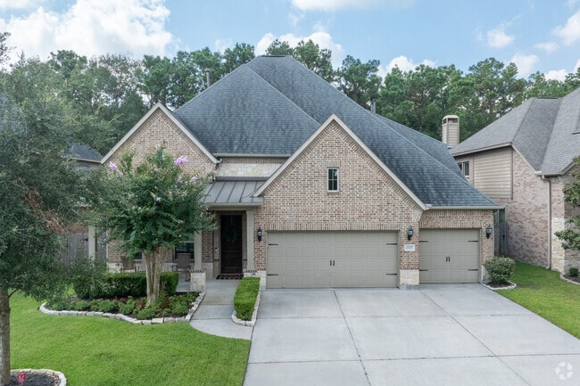 Spring Trails residents enjoy the spacious larger brick traditional homes.