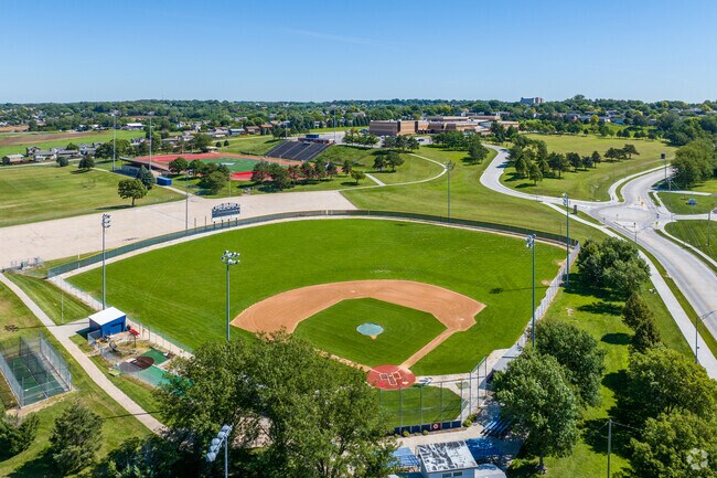 Omaha Northwest Magnet High School near Saddle Hills serves much of north central Omaha.