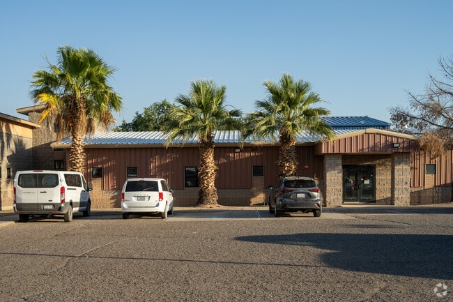 A view of the Pillar Academy of Business & Finance buildings from the street.