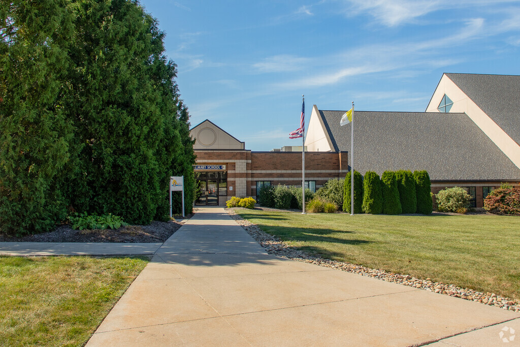 St Mary Elementary School provides private education in the neighborhood of 
Geauga County