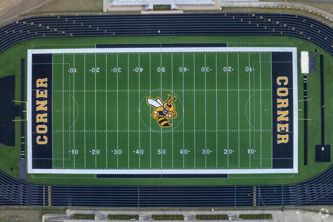 Corner High School is home of the hornets.