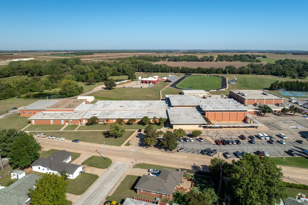 Kingman High School is located on the north side of town.