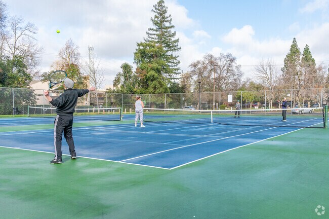 Serve up some tennis in Northrop.