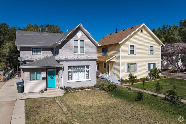 Ranch-style homes with spacious front yards are common in East Central Ogden.