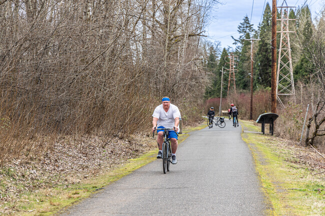 The Springwater Corridor is a multi-use path which runs through the Mount Hood neighborhood.