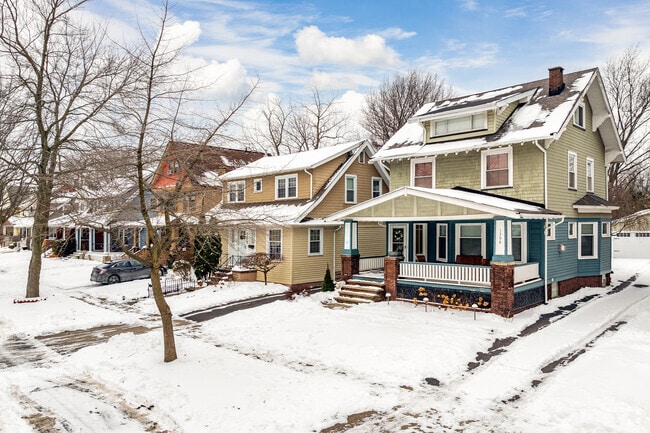 A variety of home styles can be found in Edgewater.