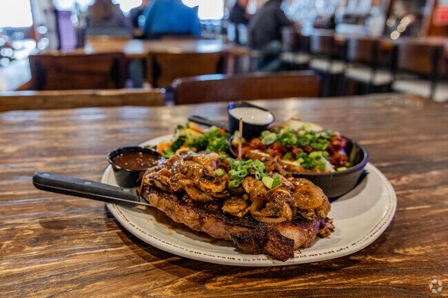 The Local offers a variety of steak dinner options in Springhill.