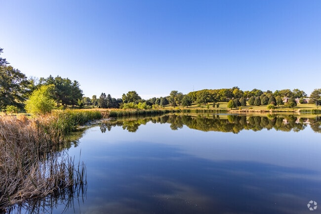 The lagoon at Fontenelle Park is a great afternoon getaway spot for Fort Redman residents.