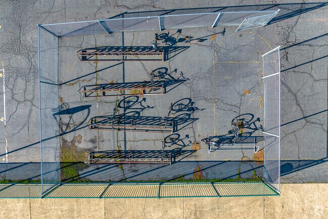 Students ride bikes to Foothill Ranch Middle School.