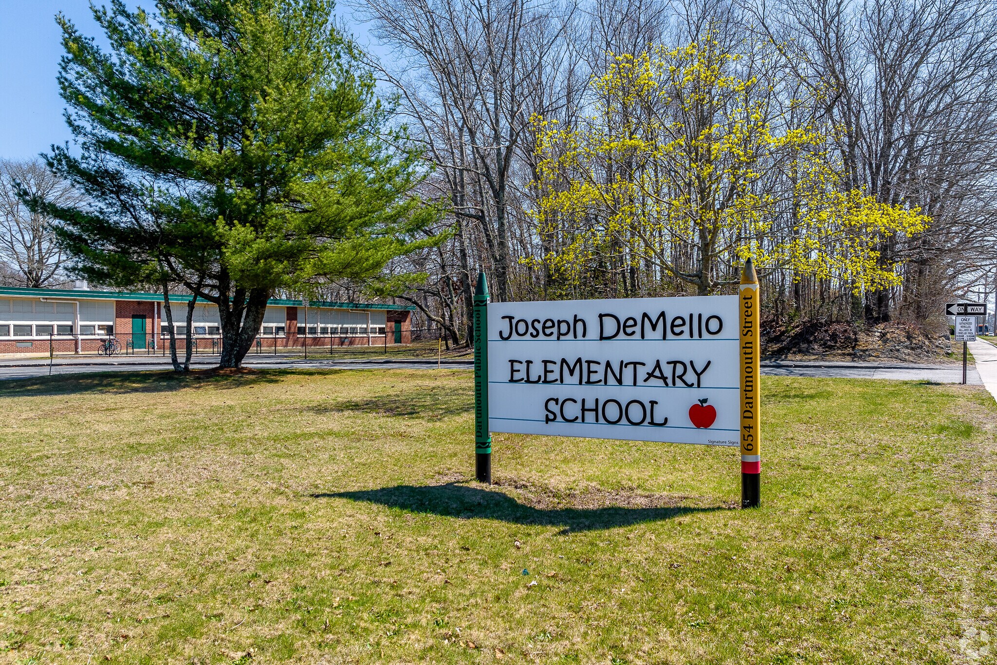 Joseph DeMello Elementary School Sign