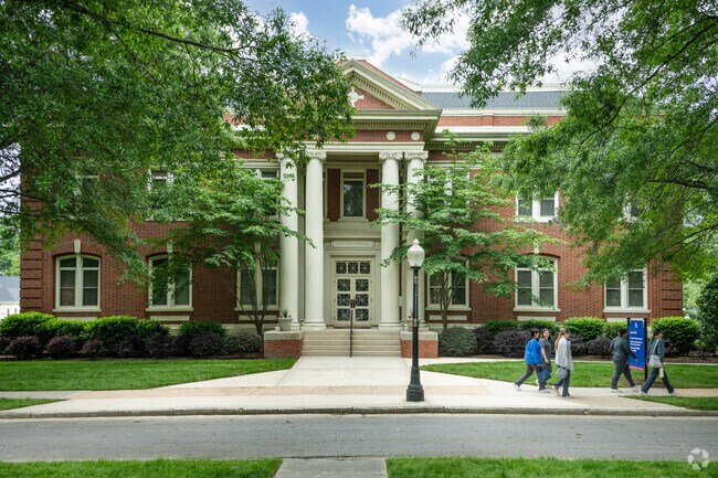 Presbyterian College is a major college located in the Clinton area and many students go there.
