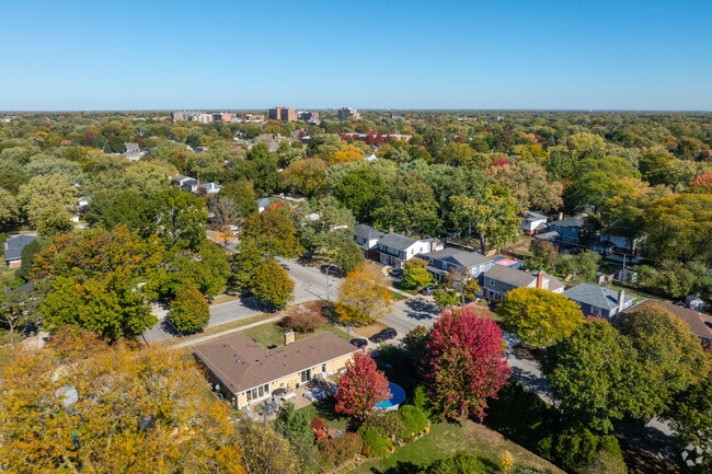 Fairview homes sit on tree-lined streets, located minutes from downtown Arlington Heights.