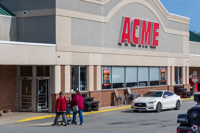 Locals can find all their grocery needs in Carrcroft at the local Acme Market.