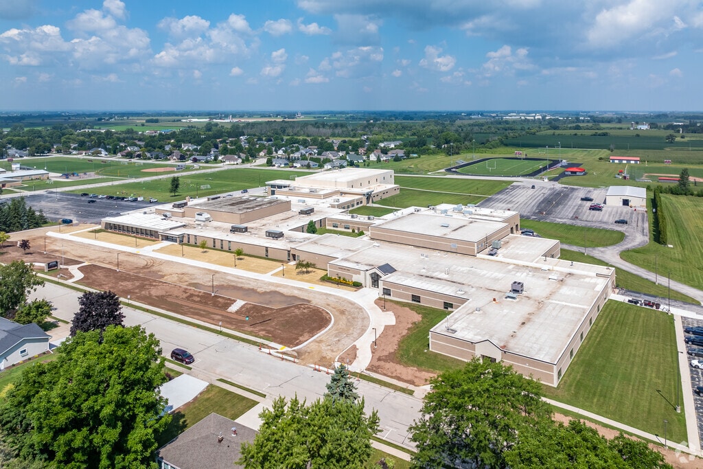 Oostburg High School in Oostburg.