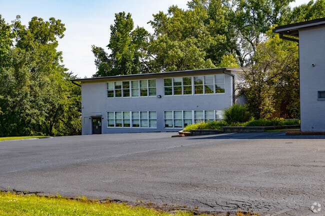 The Innovation School at Cv side building in Cool Valley.