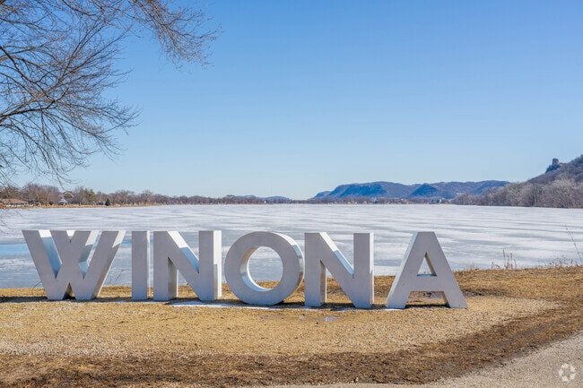 Lake Winona has walking trails and canoes for rental in the warmer months.