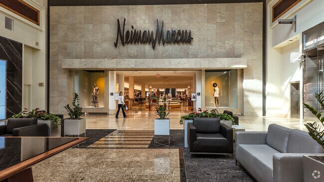 SouthPark Mall, in Beverly Woods is home to many high end stores, such as Neiman Marcus.