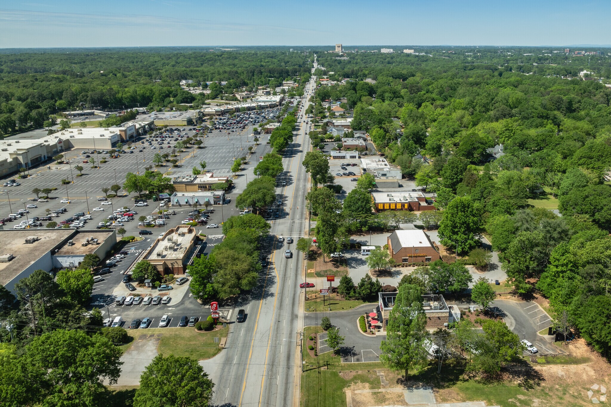 Major roadways like I-85 and I-26 pass close to the Hillbrook neighborhood.