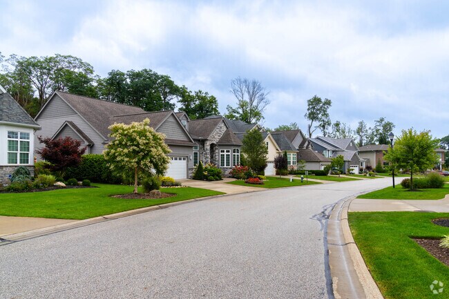 Orange Village offers a range from historic charm to modern homes.