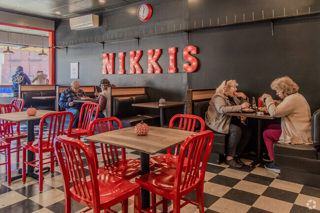 After visiting the antique stores, enjoy a good meal at Nikkis in Putnam, Connecticut.