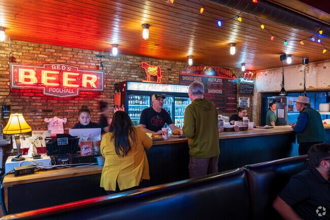 A tight-knit Crestview community thrives, with Stiles Switch BBQ nearby.