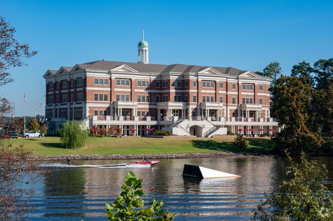 ULM students enjoy wakeboarding on Bayou DeSiard before classes.