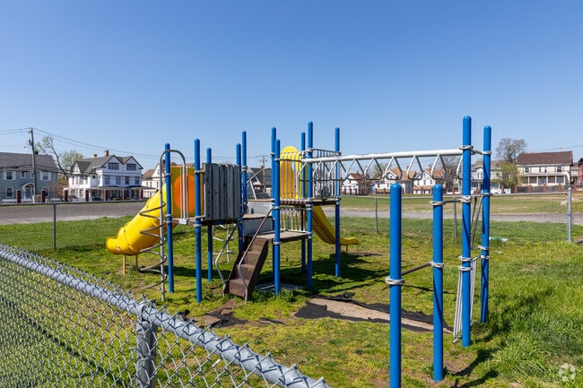 Students can play and exercise on St. Augustine Academy's playground.
