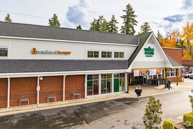 Whole Foods is just down the hill from the Birdshill neighborhood.