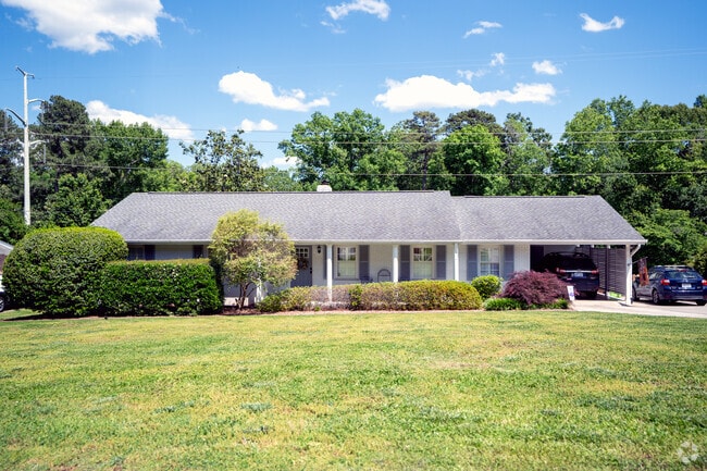 Brookhaven was first established in the late 1950s and you can still find some lovely ranch homes.