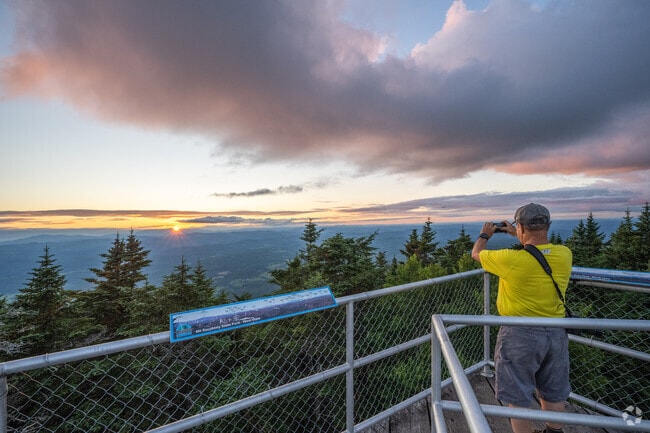 The peak of Mt. Ascutney provides breathtaking views of West Windsor.