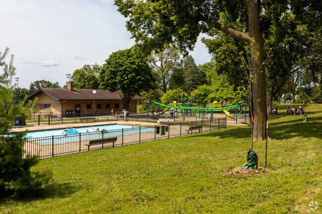Windom Park is a great place to cool off in the summer heat.