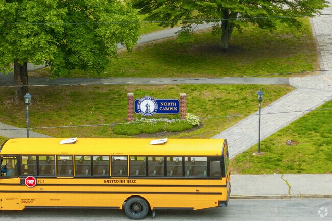 The Woodstock Academy is a private high school serving about 1,000 students in grades 9 through 12.