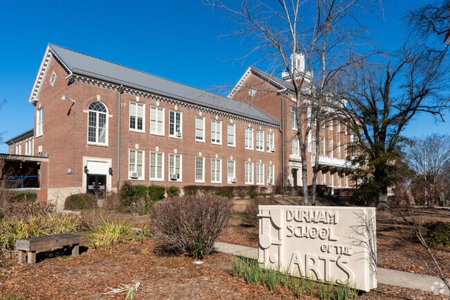 Durham School of the Arts first opened in 1995 and is housed in the former Durham High School.