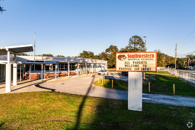 Southwestern Middle School is located in West DeLand in Volusia County.