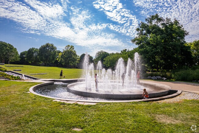 The fountains at Jordan Valley Park operate May through October.