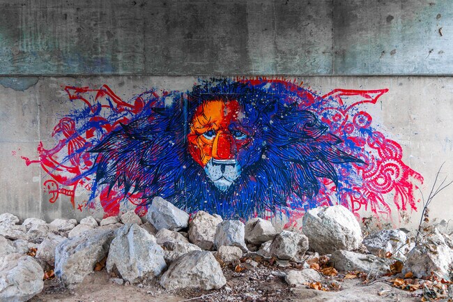 Zionsville artists love to represent their Lions heritage at Lions Park.