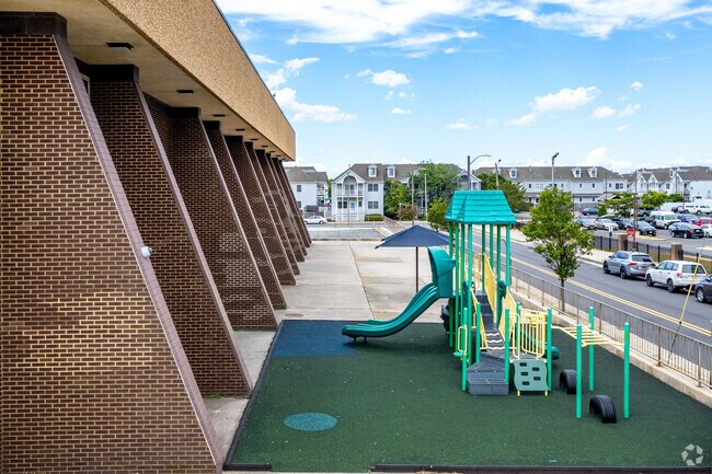 Uptown Complex School younger students have a playground.