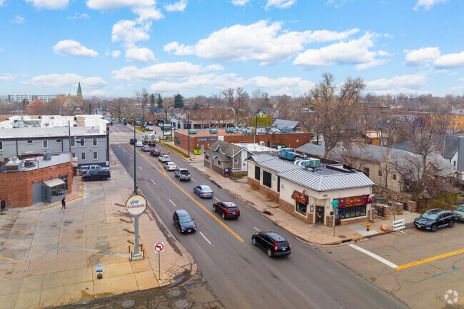 You'll find a great pocket of small local restaurants on Alameda and South Logan.