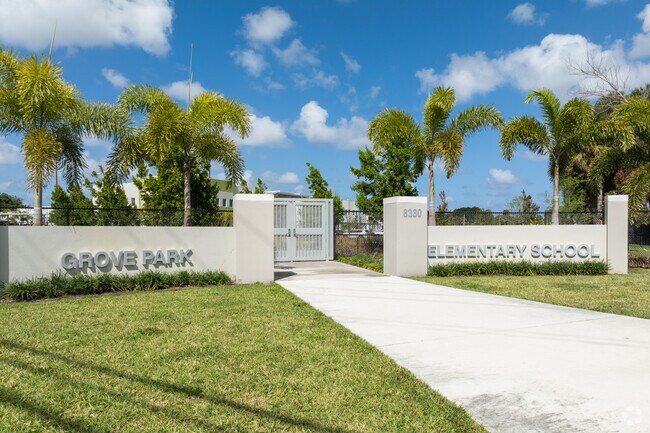 Grove Park Elementary School is a new addition in the Horseshoe Acres neighborhood.