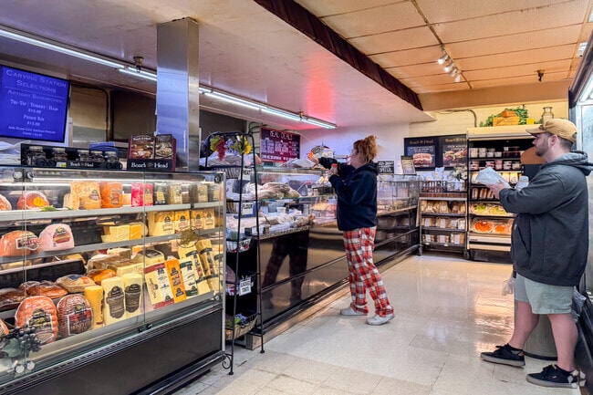 Pick up a delicious fresh made deli sandwich at the local grocery store in Live Oak Canyon.