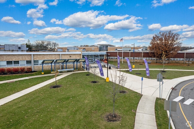 Hightstown High School received at A- rating from Niche.