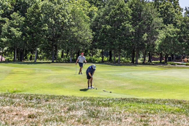 Golfing is front and center in North Branson.