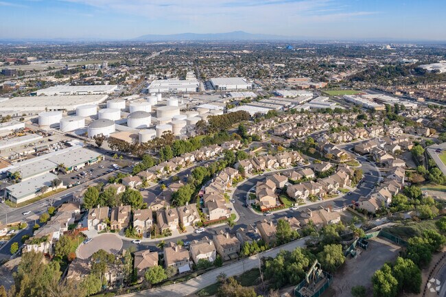 Bixby Ridge neighborhood aerial