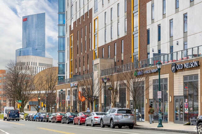 Lancaster Avenue in Powelton Village is filled with shops and restaurants.