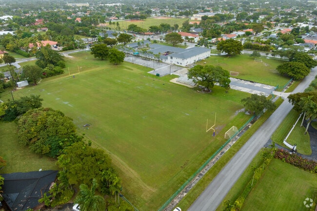 Aerial view of the Gateway Christian School.